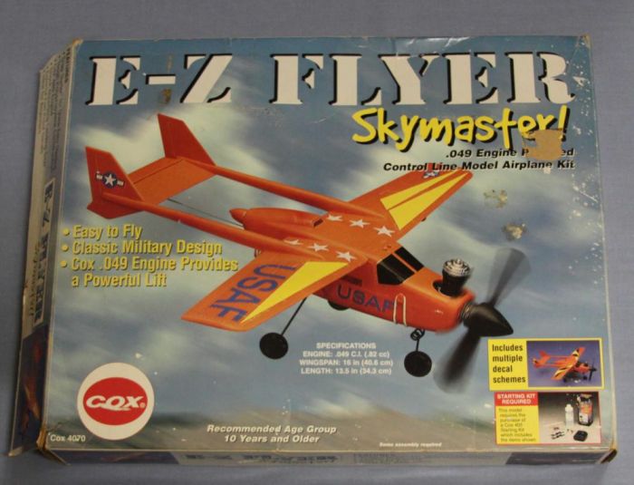 cox line control airplanes