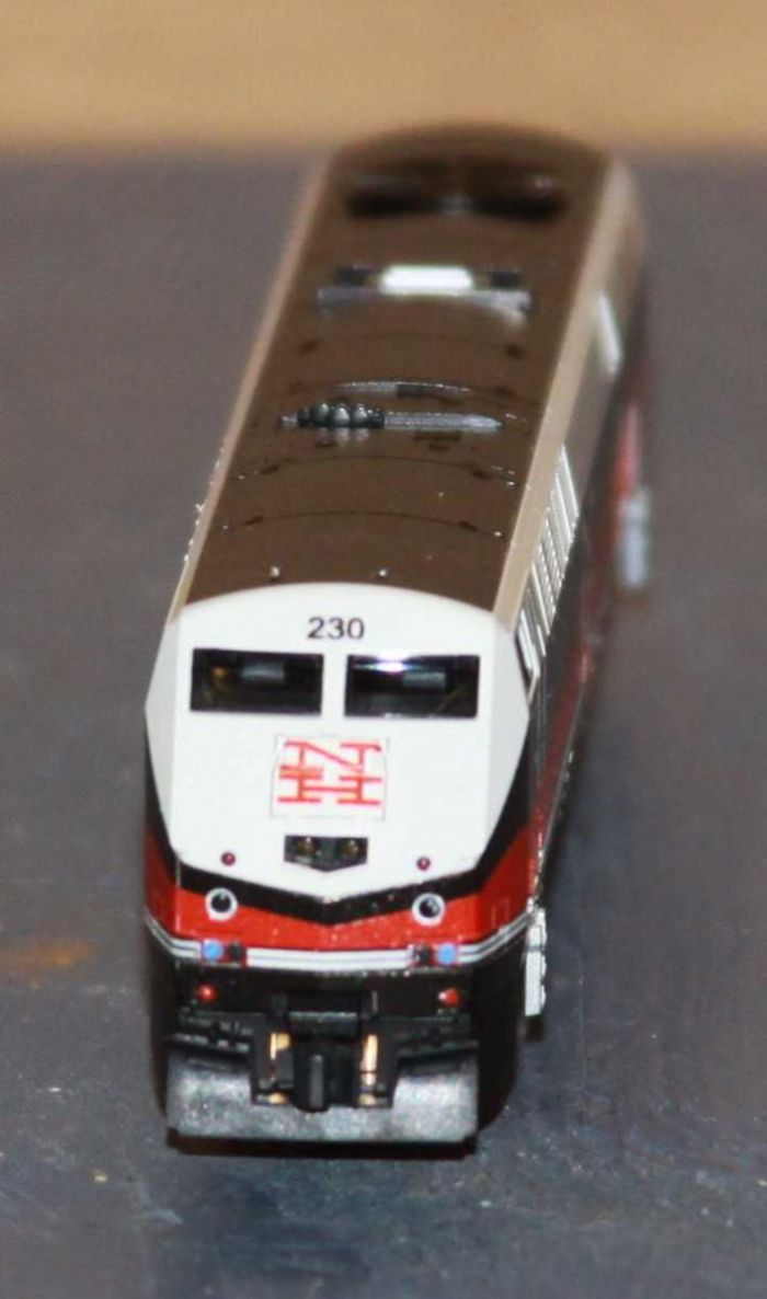 Kato 176-6023-KB Kobo Custom N Scale New Haven 230 P42 Genesis Locomotive NOS