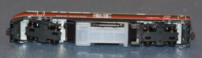 Kato 176-6023-KB Kobo Custom N Scale New Haven 230 P42 Genesis Locomotive NOS