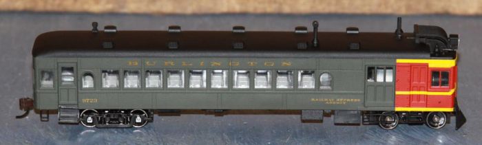 Walthers 932-6281 HO CB&Q 9723 EMC Gas Electric Doodlebug LNIB Burlington